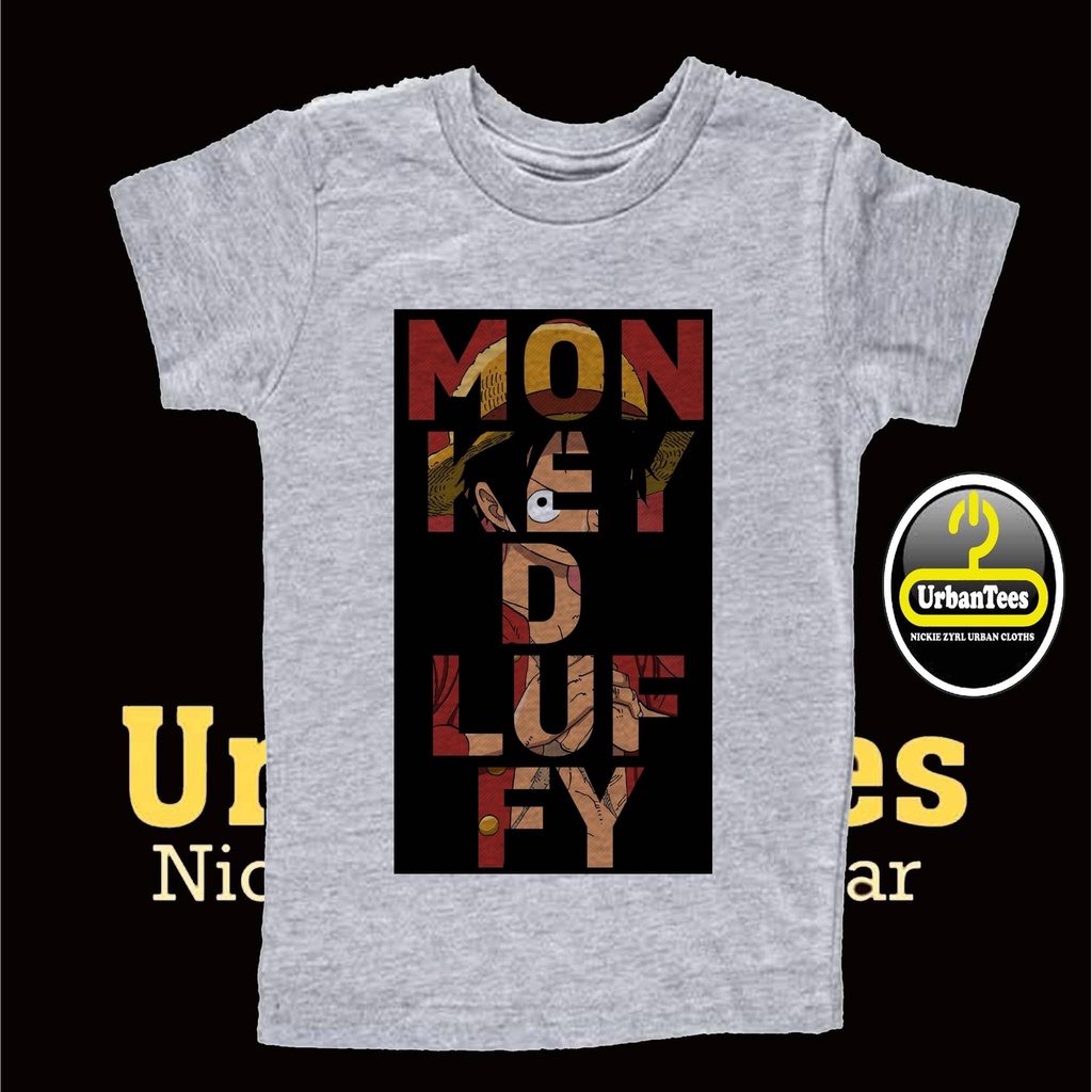 LUFFY ONE PIECE (NEW DESIGNS) T-SHIRT FOR KIDS AND  ADULTS.UNISEX.SUBLIMATION PRINT