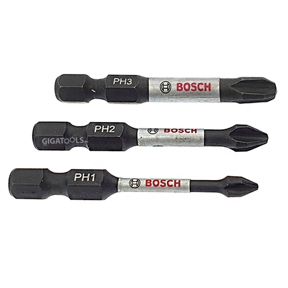 Bosch Impact Control Power Screw Bit set ( 50mm ) ( PH 1, PH 2, PH 3 ...