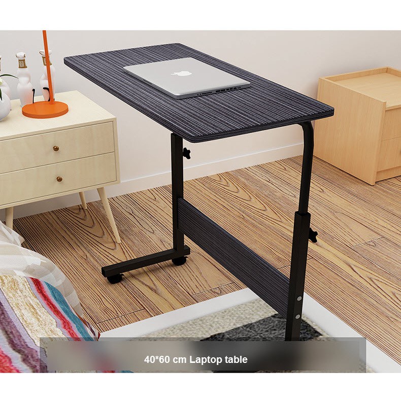 Laptop computer table 40*60cm desk (Black) preorder adjustable legs ...