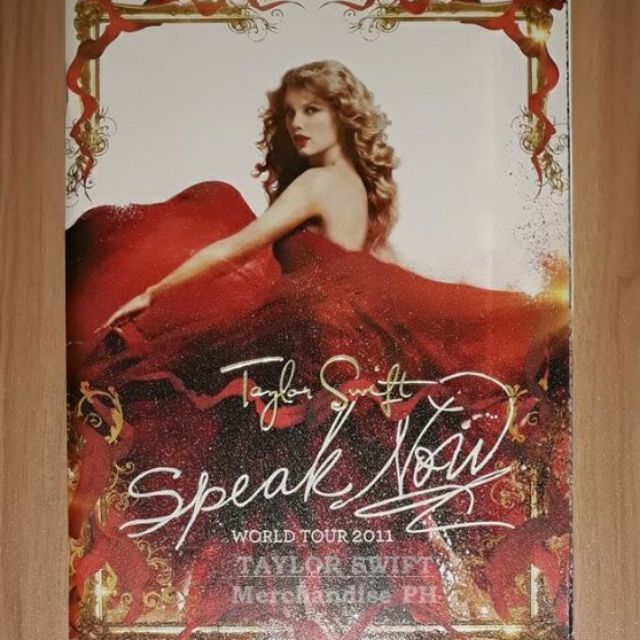 Taylor Swift Speak Now World Tour Book | Shopee Philippines