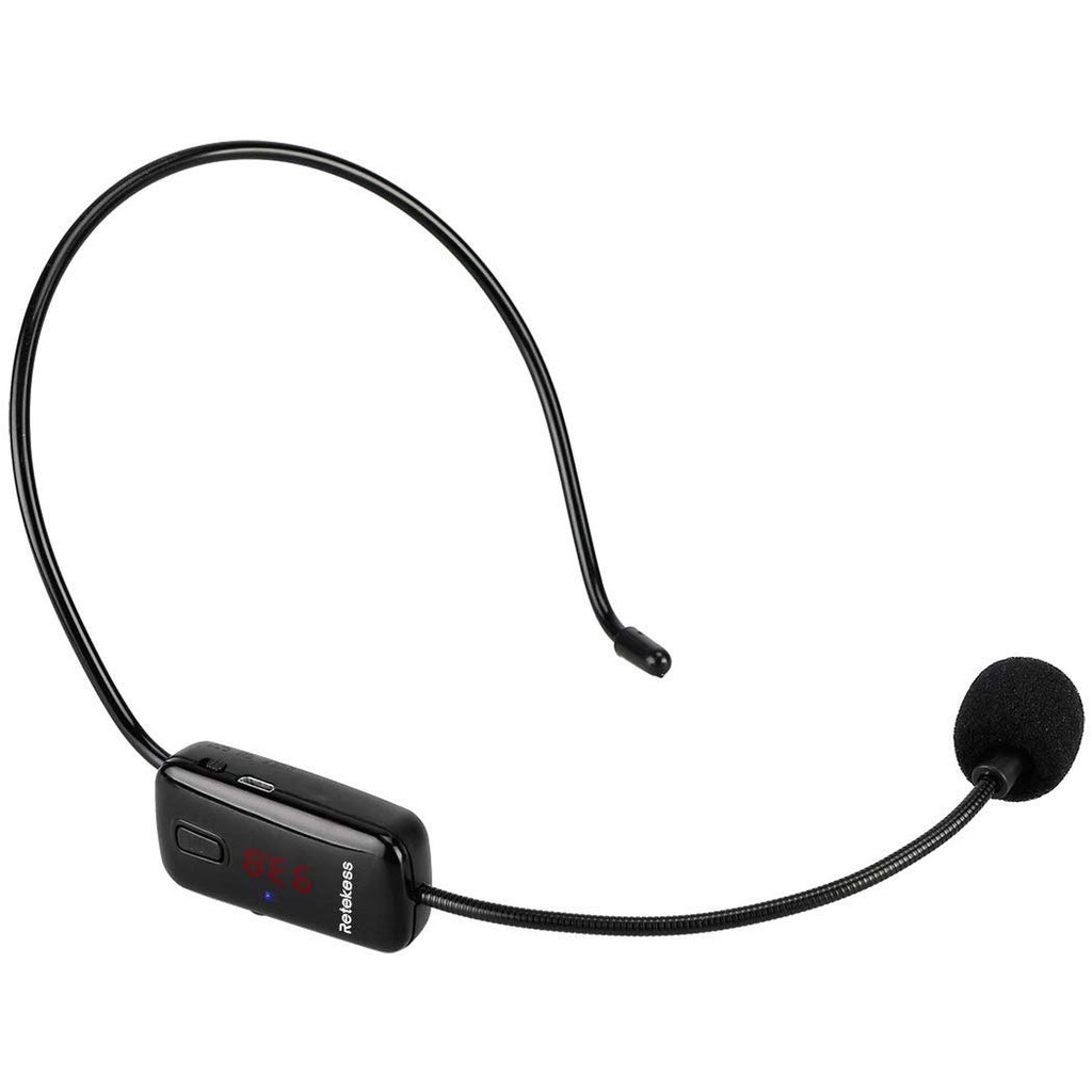 Retekess Microphone Headset FM Portable Church Teaching Meeting System ...