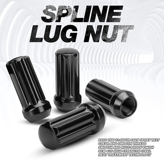 M14X1.5 Wheel Lug Nuts, 24 Pieces 14Mmx1.5 7 Spline Drive Awl Acorn ...