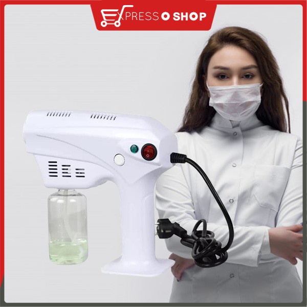 Eos?? BluRay Disinfectant Spray Gun Nano Steam Fog Machine For Indoor