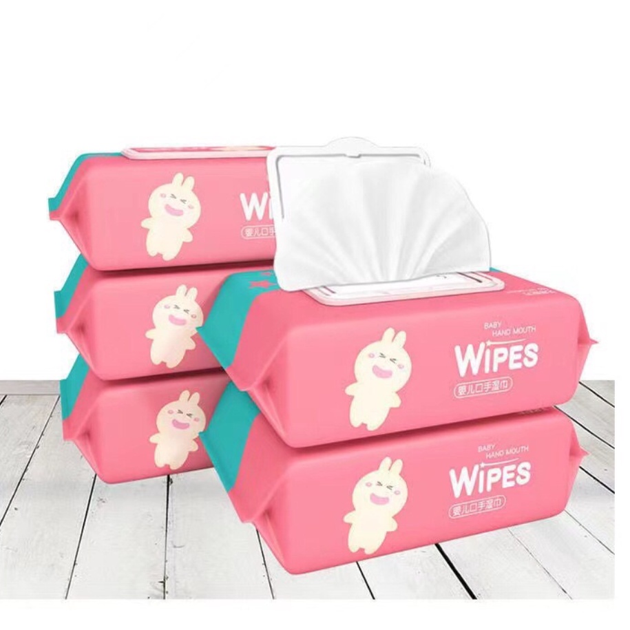 Baby Wipes 80 pcs per pack (NonAlcoholwet wipes) Face Tissue Facial Paper Towel Shopee