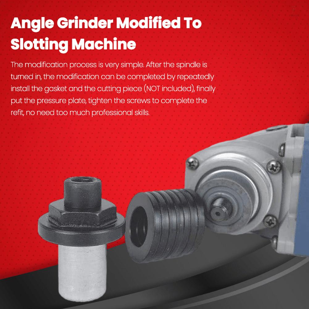 FLP Angle Grinder Modified To Slotting Machine Accessories Set Angle ...
