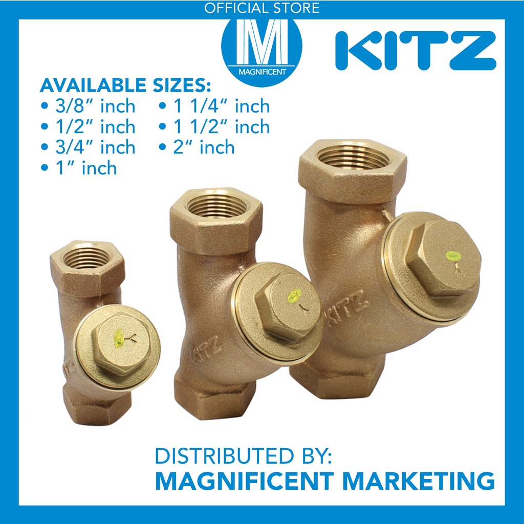 Kitz Japan Brass Y-Strainer Valve AKY Class Type 150 psi 150 | Shopee ...