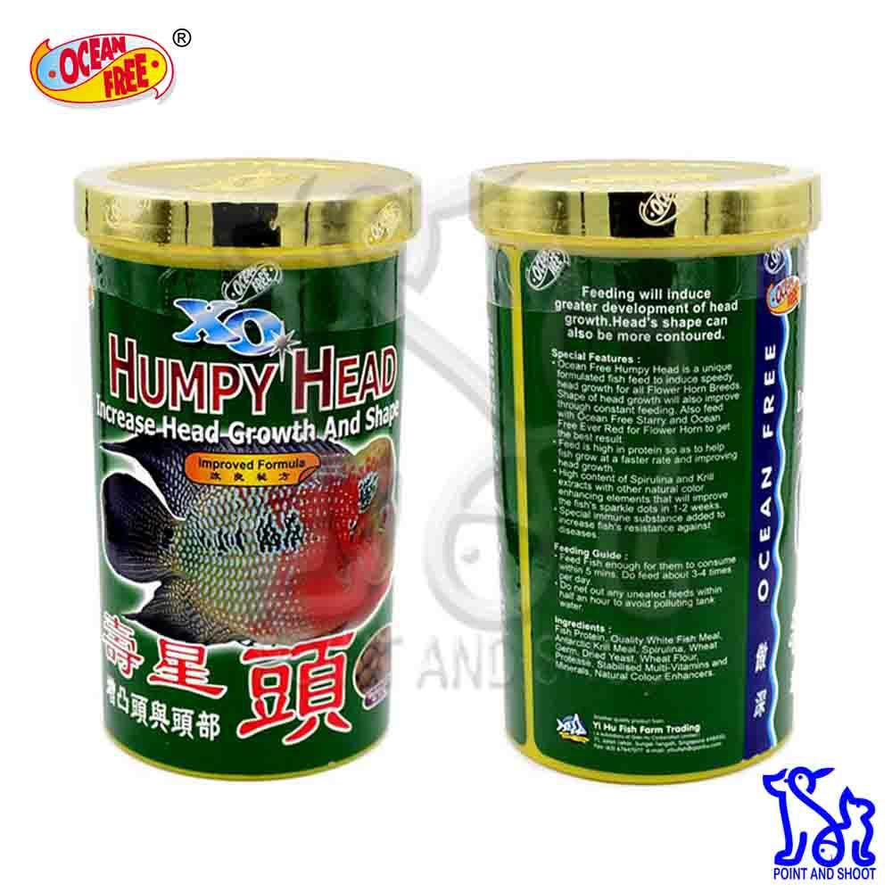OCEAN FREE XO HUMPY HEAD FLOWERHORN FISH FOOD 100 g Tenshi Aquatic