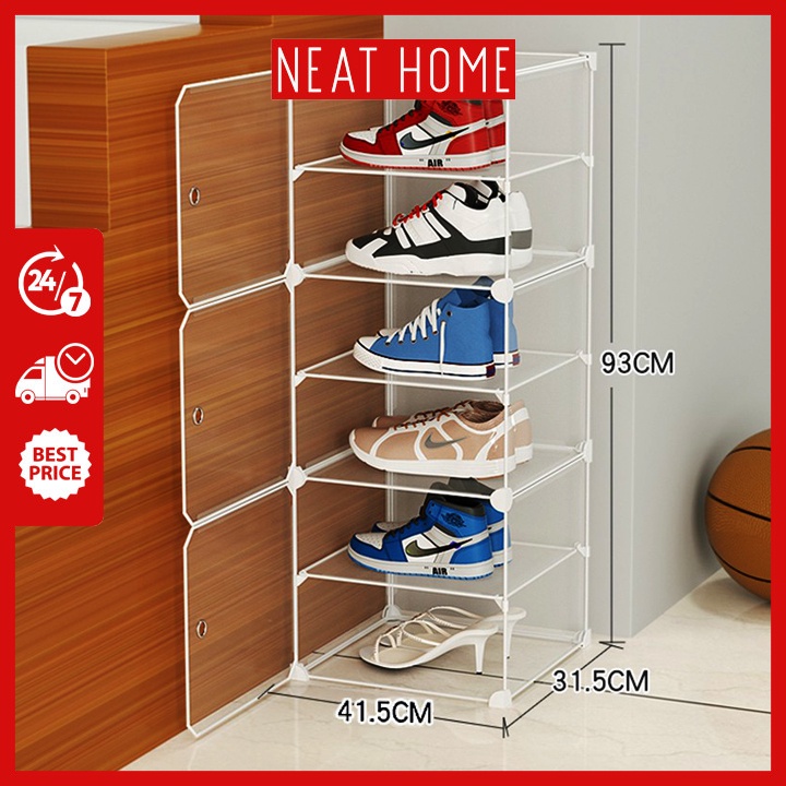 Shoe box organizer shopee sale