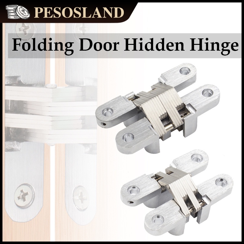 Stainless Steel Concealed Cross Hinge Invisible Hinge Concealed Folding Door Hinge Shopee