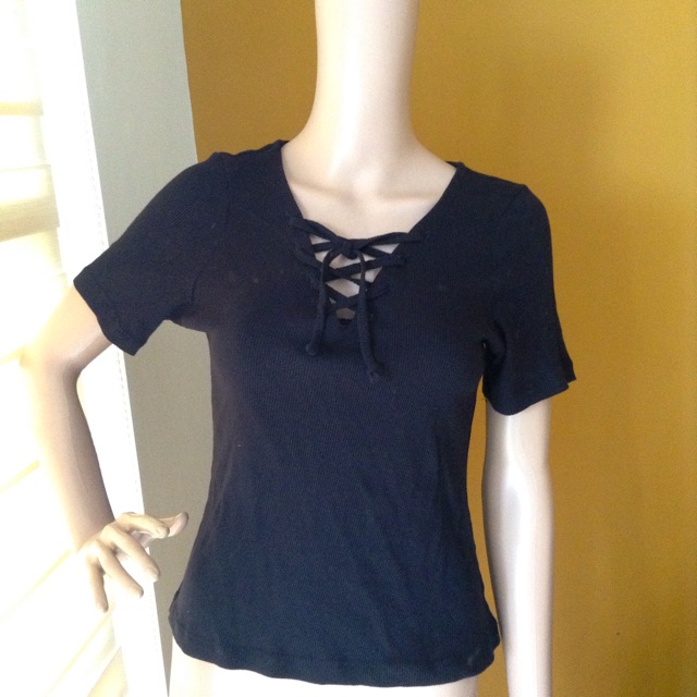 H&m criss 2024 cross top
