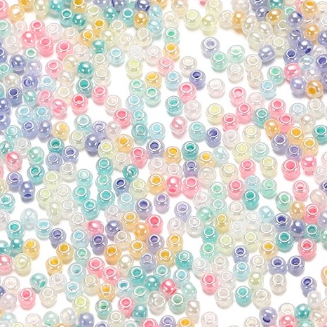Kissitty 4mm Frosted Glass Beads - 15 Colors, 1500pcs Box For DIY Jewelry Making, Crafting - View #8