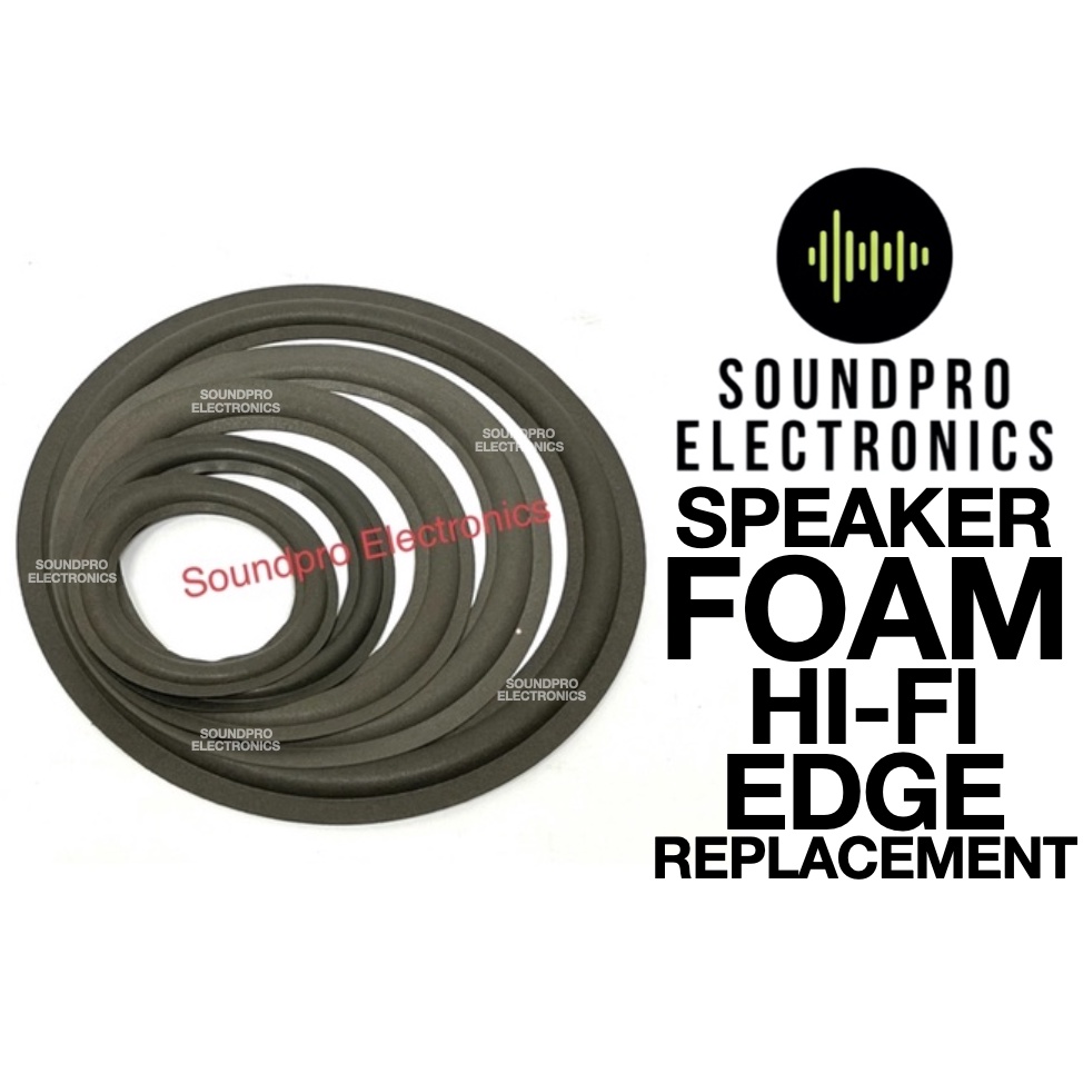 Speaker Foam/HiFi Edge Replacement Assorted Size (1pc) Shopee