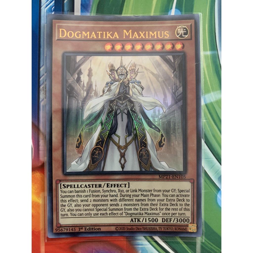 Yugioh Dogmatika Maximus Card | Shopee Philippines