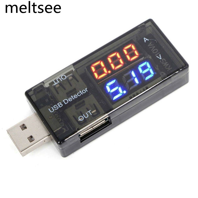 USB current and voltage detector tester USB meter voltage meter tester ...