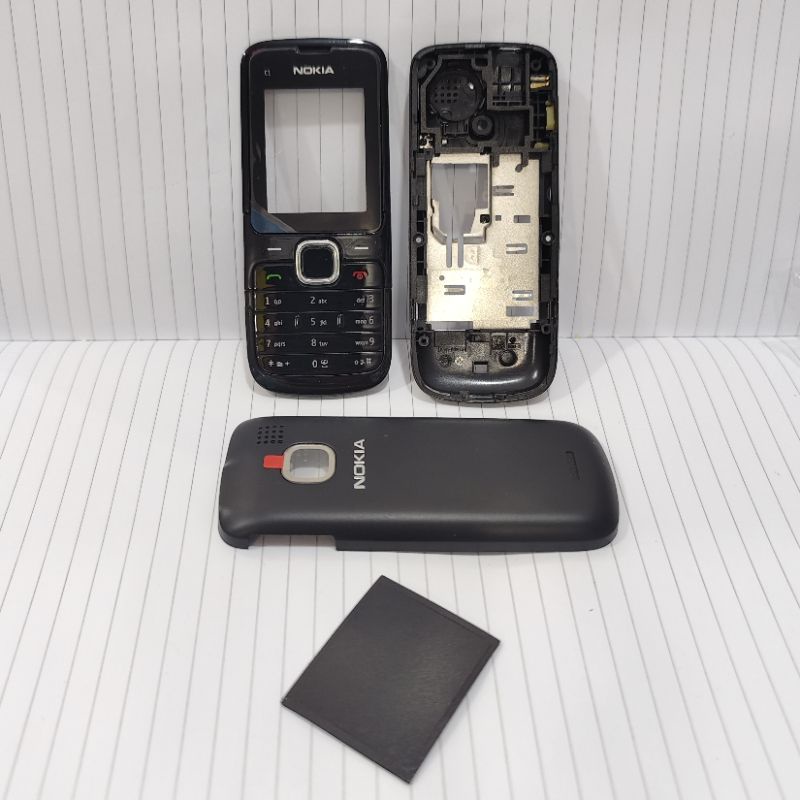 Housing NOKIA C1-01 FULLSET+Middle Bone | Shopee Philippines