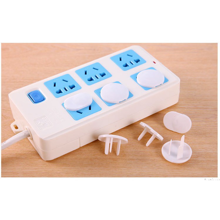 Combo of 20 safe electrical outlet plugs for children. | Shopee Philippines