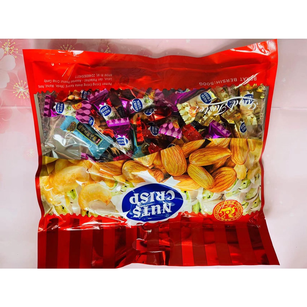 Adora Crisp Candy Bulk Mixed Nuts Peanut Sesame Flavor Crisp Candy