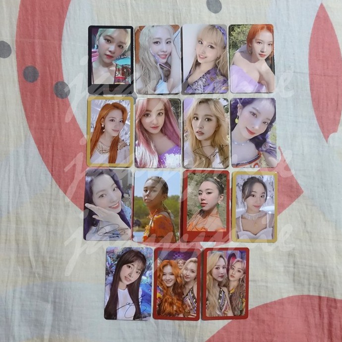 Twice Official 'More & More' Album Photocard (Member) | Shopee Philippines