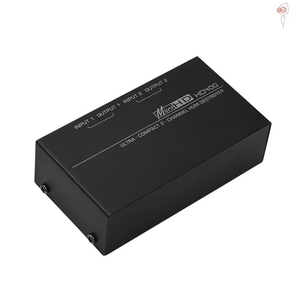 Hum Destroyer 2channel Hum Eliminator Noise Filter with