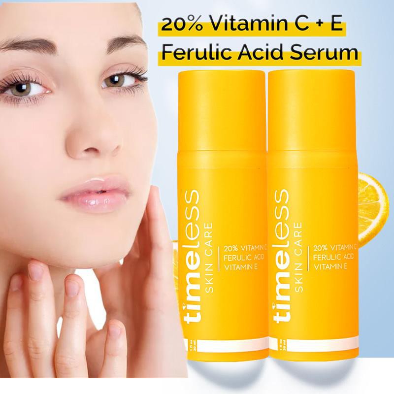 Timeless Skin Care 20 Percent Vitamin C Plus E Ferulic Acid Serum Oil