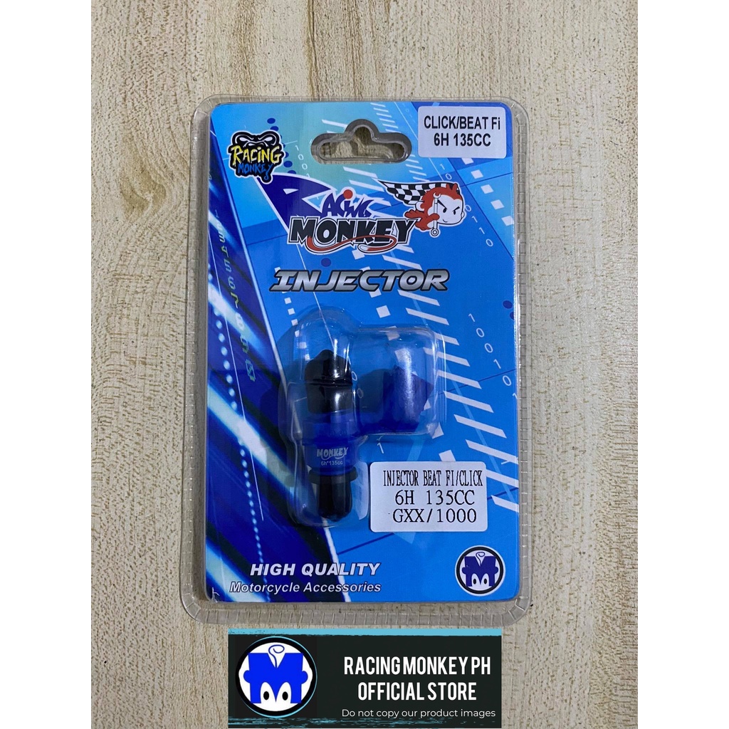 Fuel Injector 6 Holes 135cc (Beat Fi/Click 125/Click 150) Racing Monkey ...