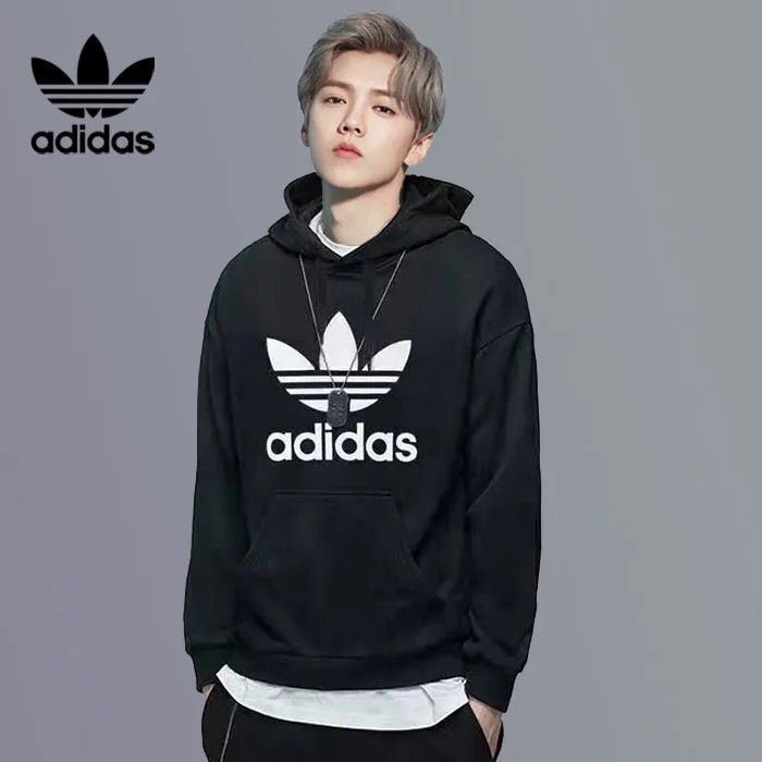 13 Color Unisex Adidas Hoodie Thick Fabric Fashion Clothing