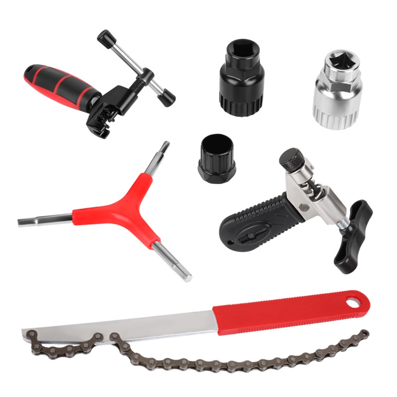 Bicycle Tool Set Repair Center Shaft Sleeve Flywheel Wrench for