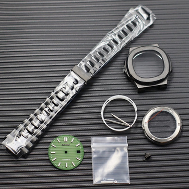 Vintage New Old Stock Case Dial Hands & Movement Ring Caliber As 1130