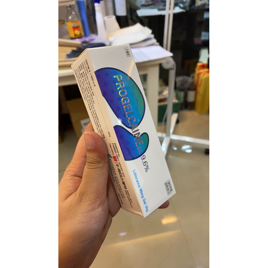 Progelcaine Premium Topical Anesthesia Gel 9.6% Numb Cream 30G | Shopee ...
