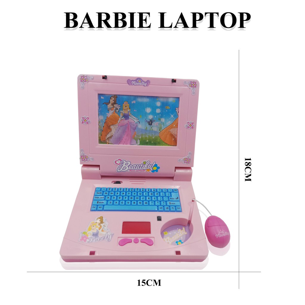 barbie kids laptop