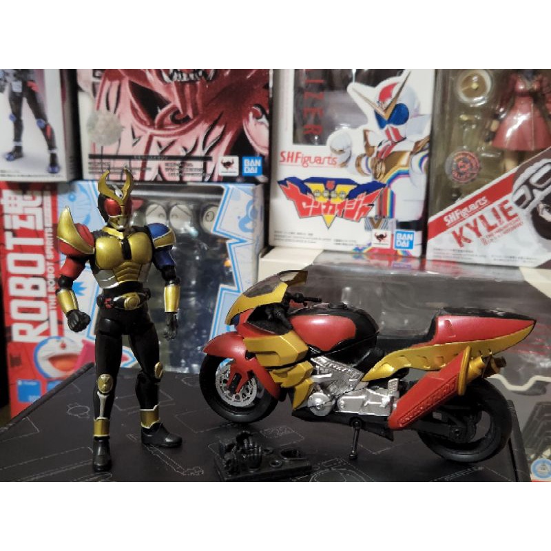 SHODO X KAMEN RIDER AGITO TRINITY WITH BIKE AND ACCESSORIES | Shopee ...