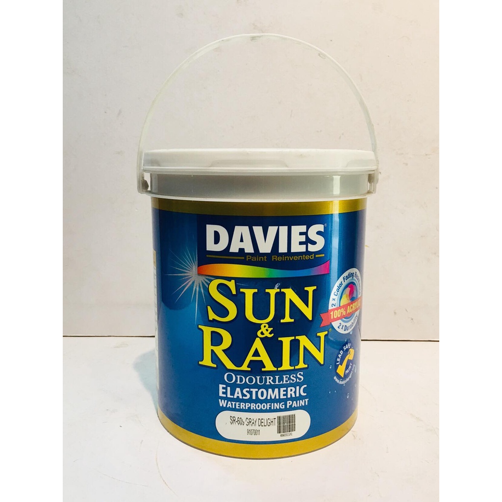 DAVIES PAINT (SR-609 GRAY DELIGHT) | Shopee Philippines