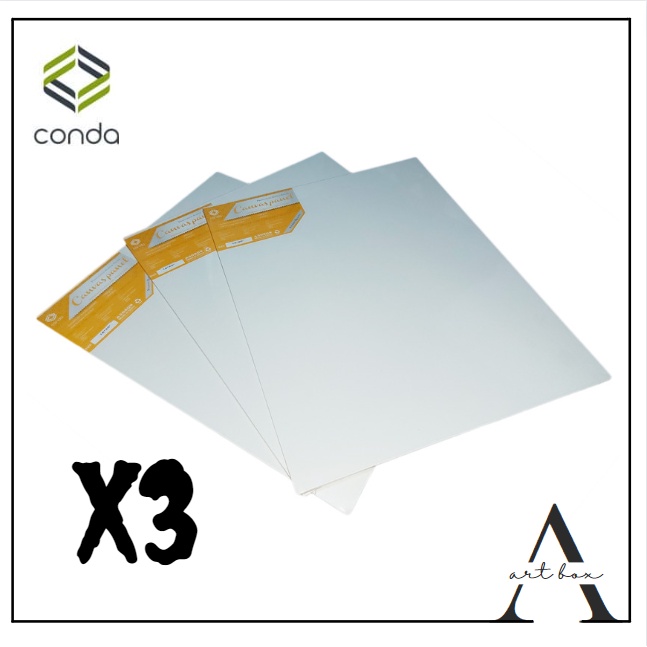 Canvas Panel Bundle Promo x3 Canvas Board Primed | Shopee Philippines