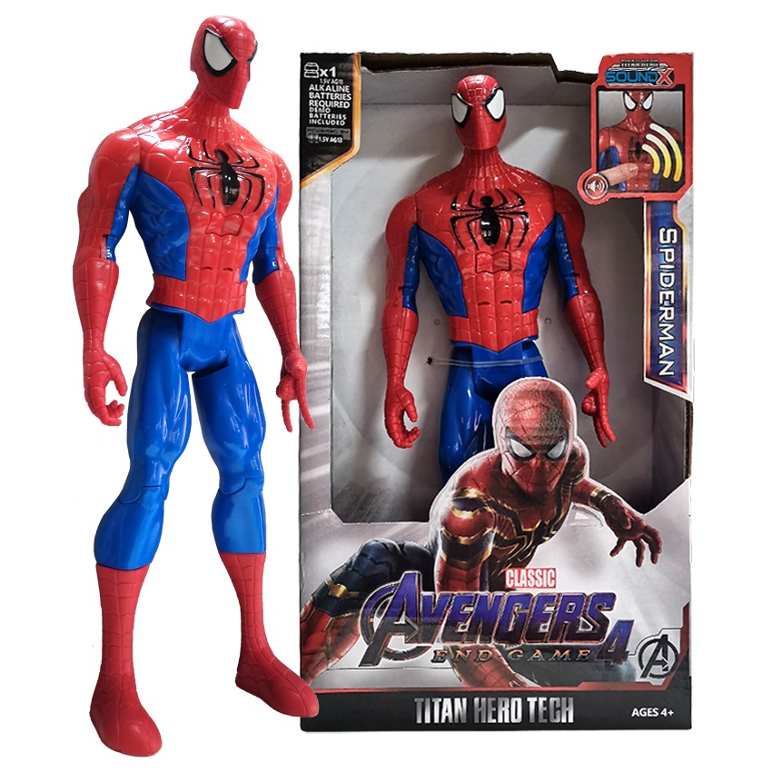 Big Super Power Classic Spidermn Classic Avenged 4 End Game Titan Hero ...