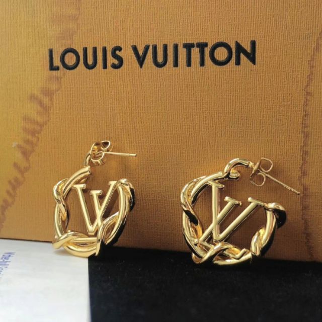 Louis Vuitton Garden Louise Hoop Earrings