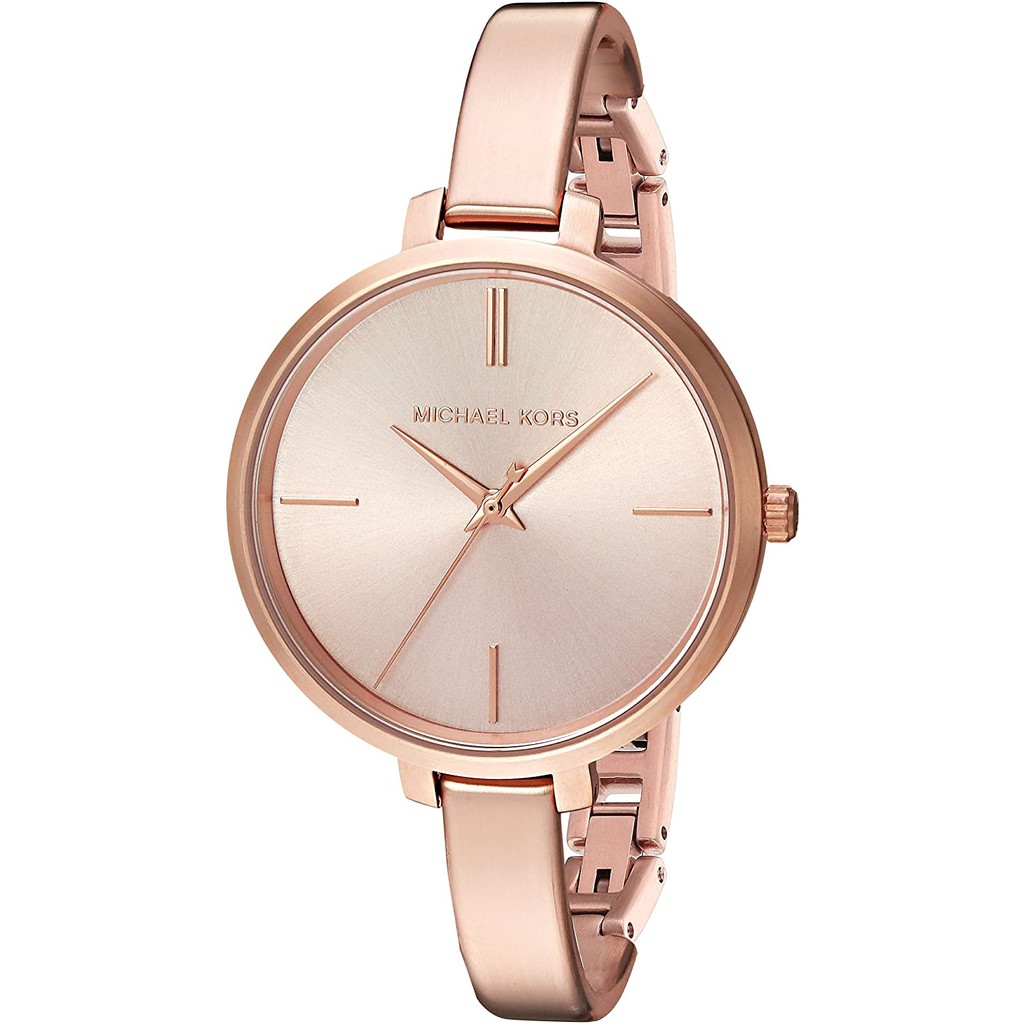 Mk jaryn rose outlet gold watch