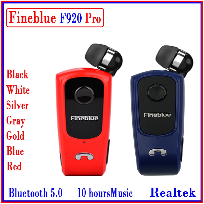 Fineblue F920 Pro Mini Wireless Earphone Retractable Portable