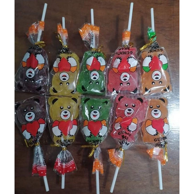 GUMMY BEAR LOLLIPOP 30PCS |LOOT BAG FILLER/PANINDA | Shopee Philippines