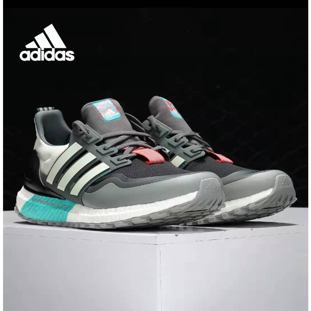 Adidas men's ultra boost all outlet terrain running shoes  grey/blue