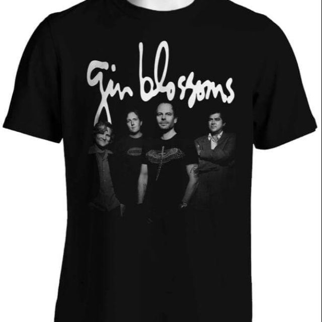 GIN BLOSSOMS ROCK BAND TSHIRT | Shopee Philippines