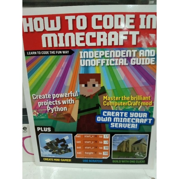 HOW TO CODE IN MINECRAFT MAGAZINE | Shopee Philippines