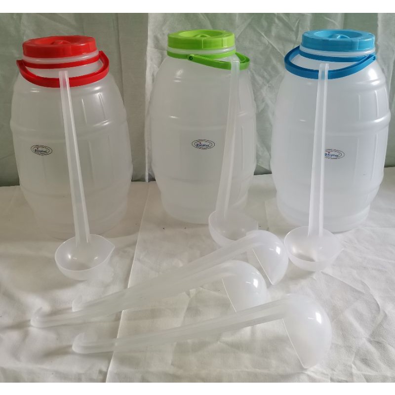 585 Frosted Jar 10L ( Jar only or w/ ladle ) Shopee Philippines