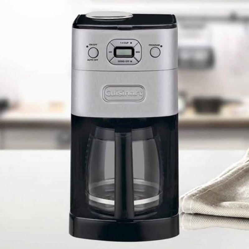 CuisinArt Automatic Grinder Builtin 12 Cup Coffee Maker Shopee