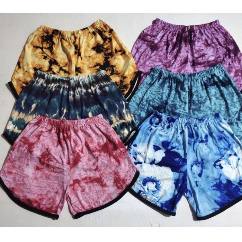 Tie Dye Shorts for 8-13 years old Summer Short alangan size assorted ...