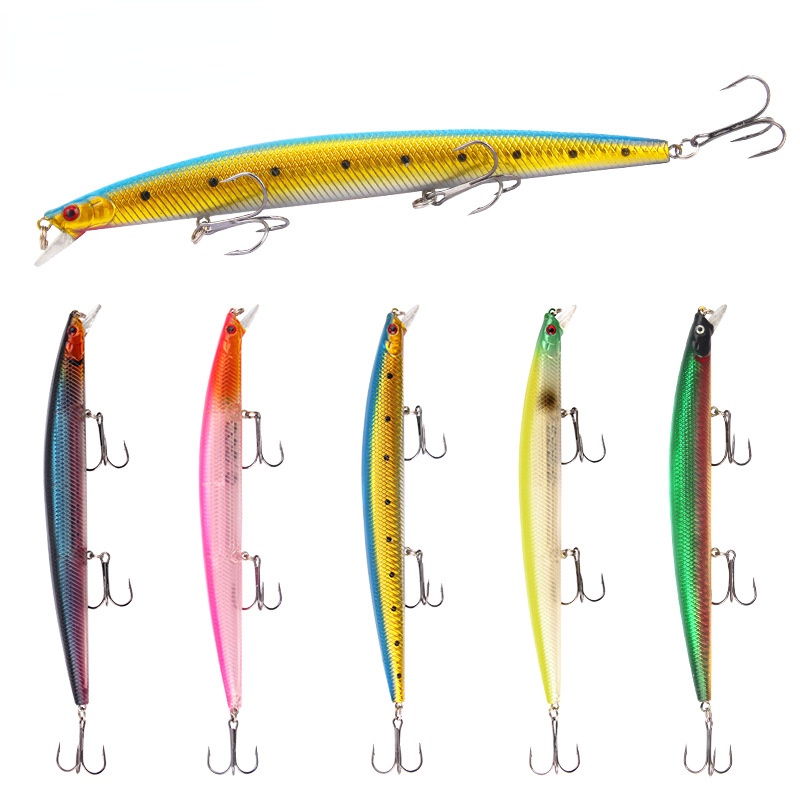 Long-range Mino floating water submerged lure fake bait luminous ...