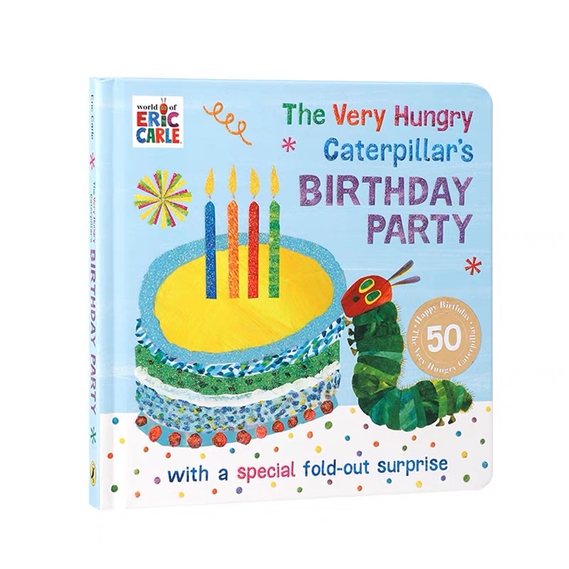 The Very Hungry Caterpillar’s Birthday Party by Eric Carle | Shopee ...