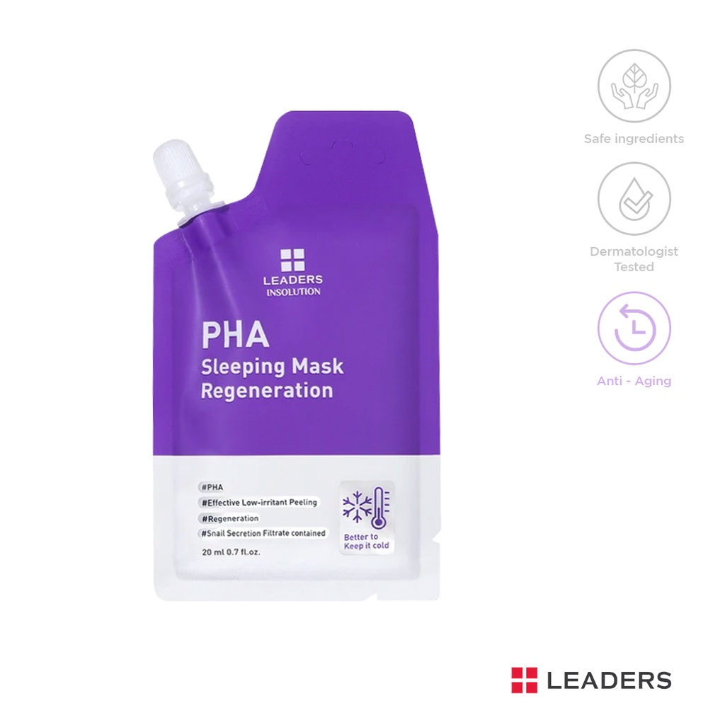 LEADERS INSOLUTION PHA Sleeping Mask Regeneration with Snail Secretion