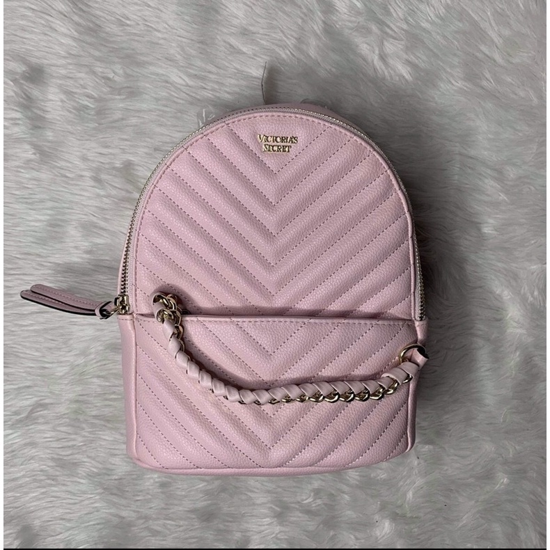 Pink mini cheap backpack victoria's secret