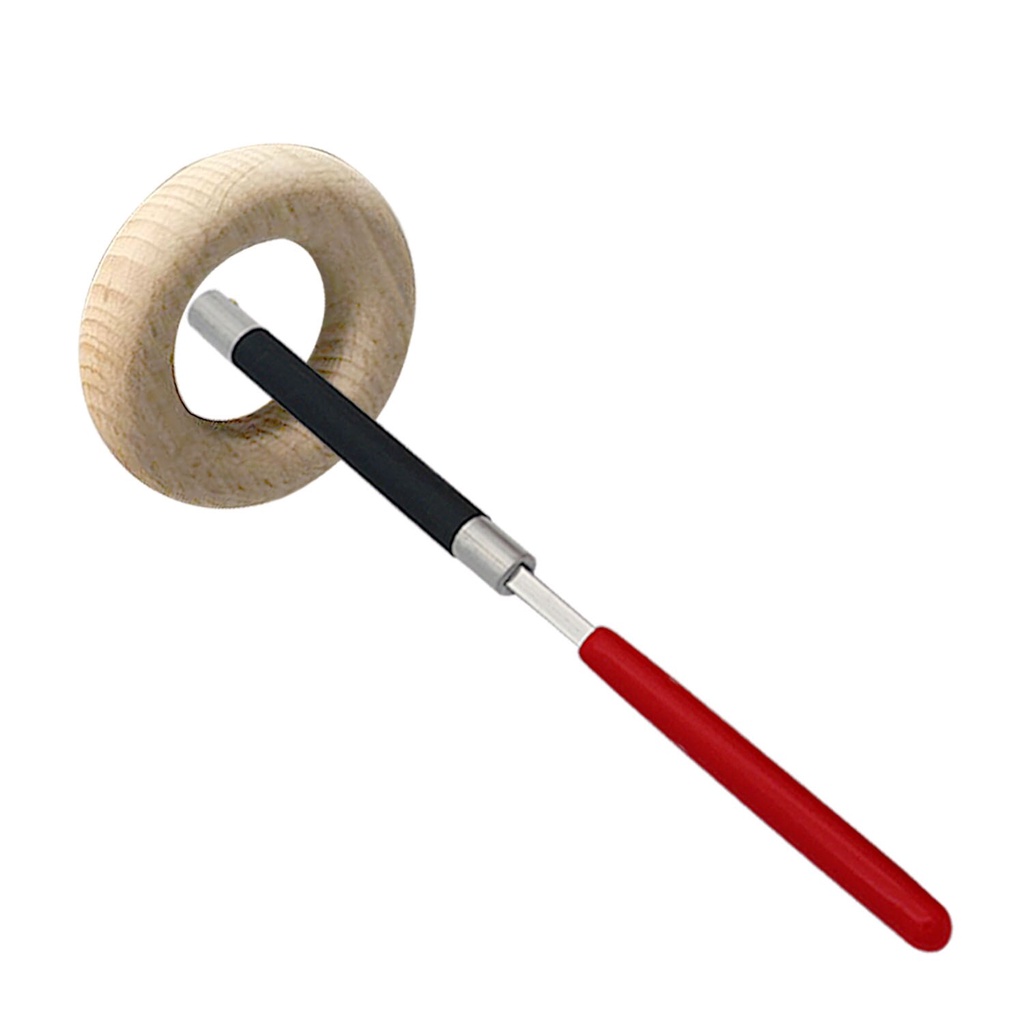 Flat Hand Sandpaper Clamp Rolling Stick Hand Push Plastic Handle