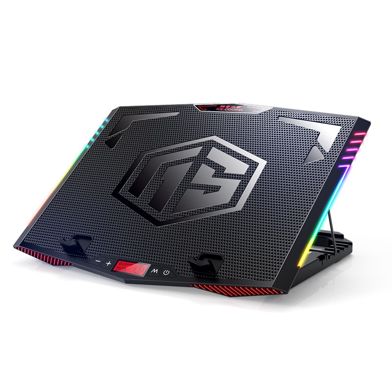 2021 ICE COOREL Gaming RGB Laptop Cooler 12-18 inch Led Screen Laptop ...